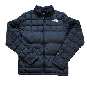 The North Face Womens M/ Mens S Down Feather 500 Puffer Jacket Black Winter Ski